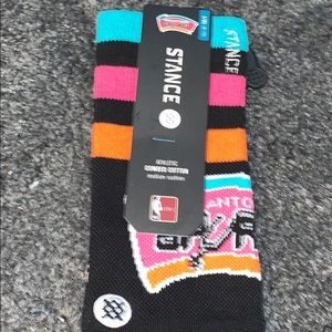 Stance Underwear & Socks - NWT Men’s San Antonio Spurs Stance Socks L/XL Stance Underwear & Socks - NWT Men’s San Antonio Spurs Stance Socks L/XL
